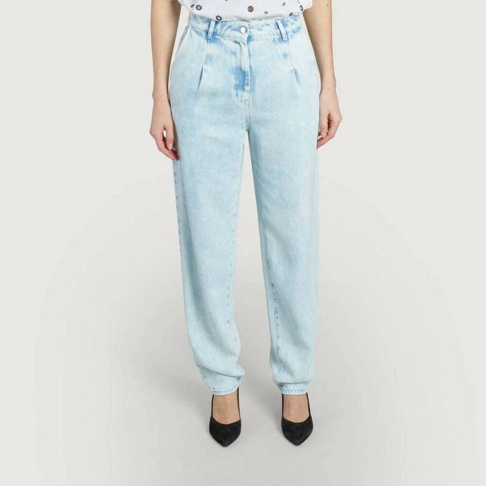 NEW IRO elide jean in light blue denim